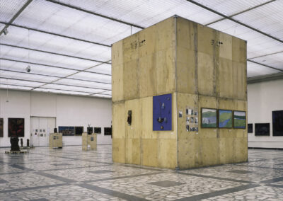 Parodos „Tylusis modernizmas Lietuvoje 1962–1982“ architektūra. 1997