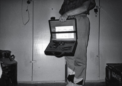 Fotografijų serija baro „NATO’s“ interjerui. 1995