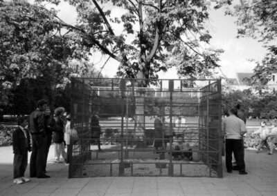 Instaliacija „Sostinės dienų“ festivalyje. 1995